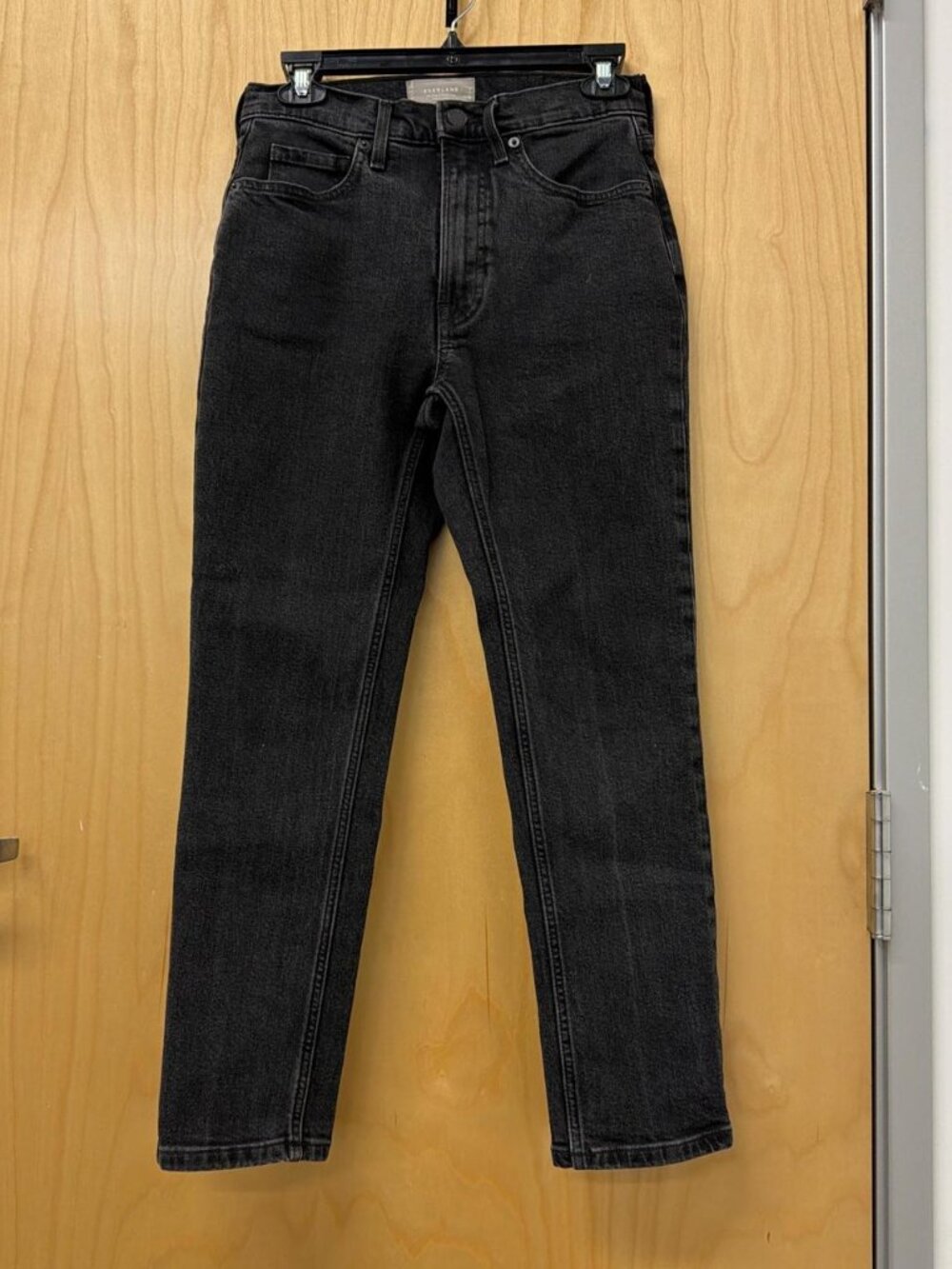 Everlane Women's 26-Crop Black Jeans